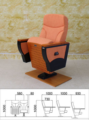 โรงหนังพับโรงภาพยนตร์อเนกประสงค์สีแดง Anti Rusting Medium Hardness